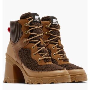 SOREL Waterproof Shearling Booties